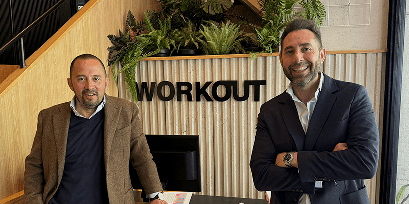 Lucas y Hernán, socios fundadores de Workout Events