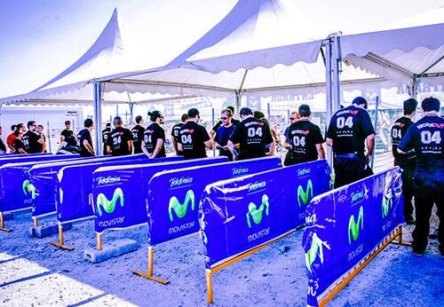 Movistar seguridad Personal de seguridad WO para evento Movistar