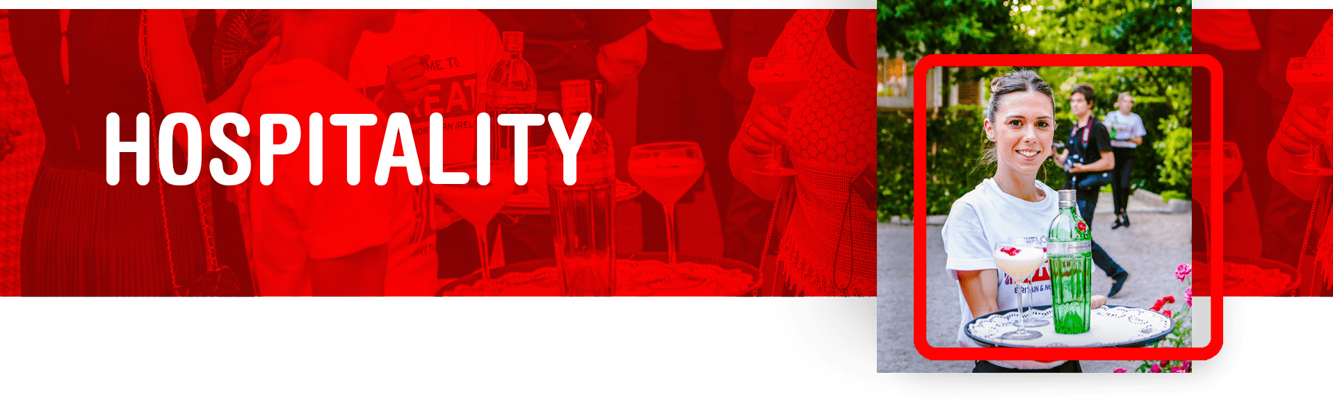 Hospitality services in events