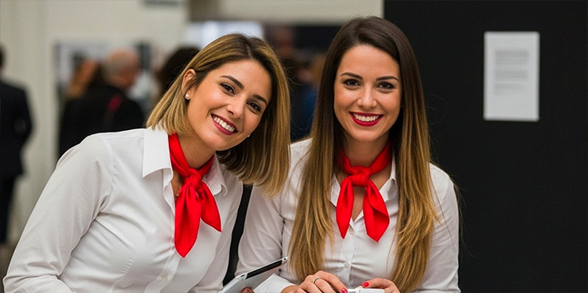 consejos para trabajar como azafata de eventos workout events