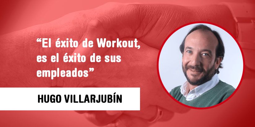 De personal de carga y descarga a Director Hugo, director comercial de Workout