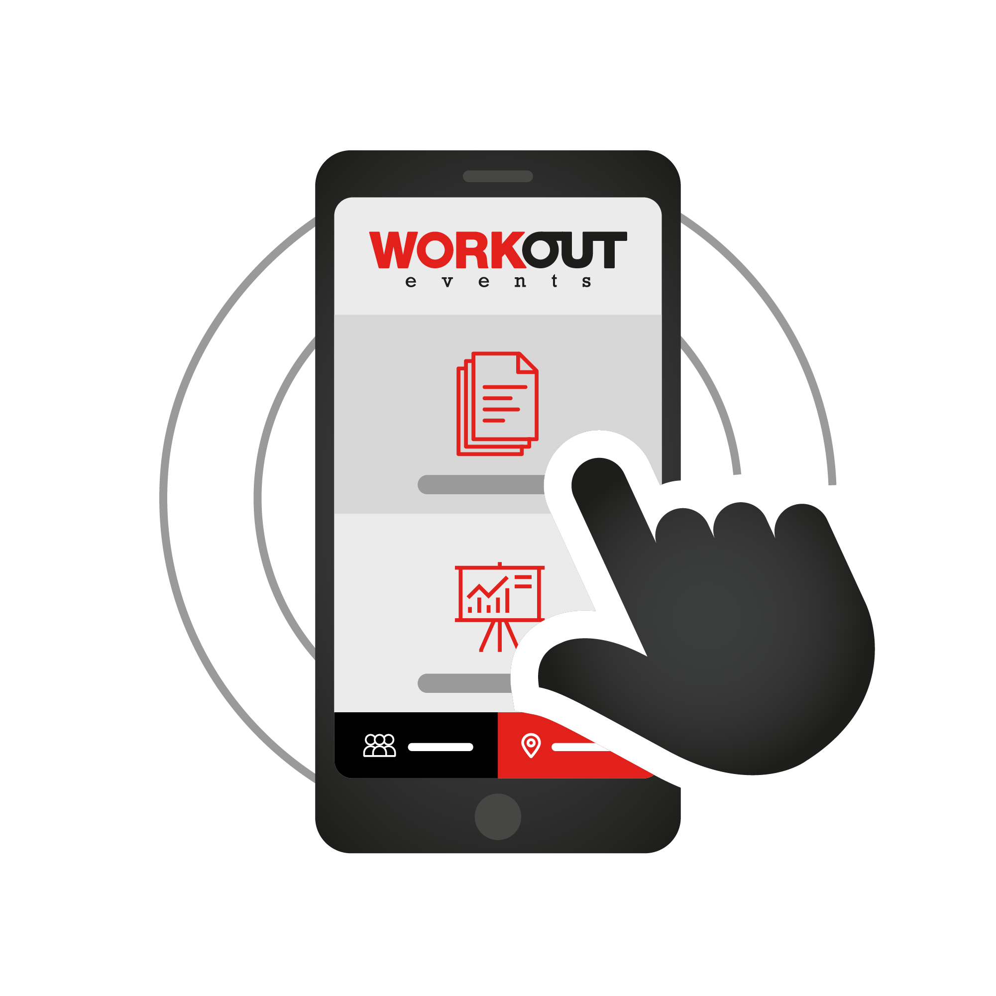 Digitales Workout Events