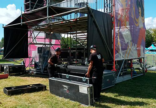 Montaje de festivales Workout Events