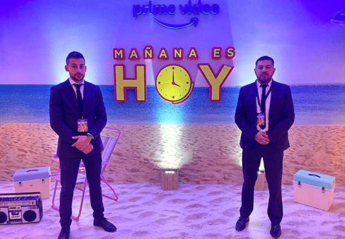 Controladores de accesos en preestrenos de cine - Workout Events