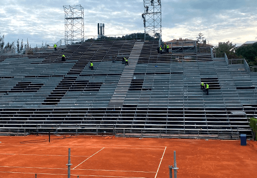 Montaje de gradas en eventos deportivos - Workout Events