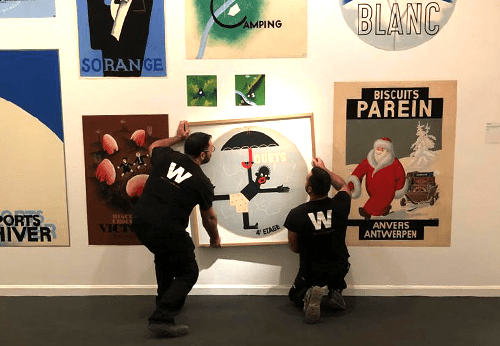 Montaje salas de exposiciones - Workout Events