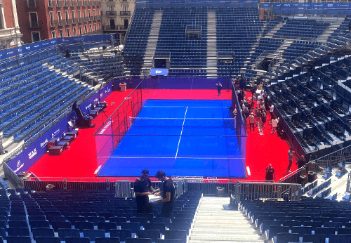 Personal de montaje de eventos deportivos - Workout Events