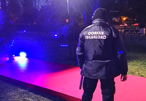 Vigilantes de seguridad preestrenos de cine - Workout Events