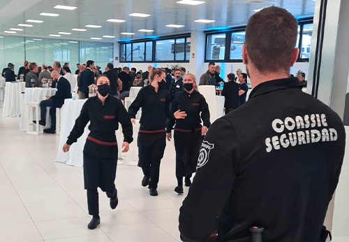 vigilante de seguridad para eventos