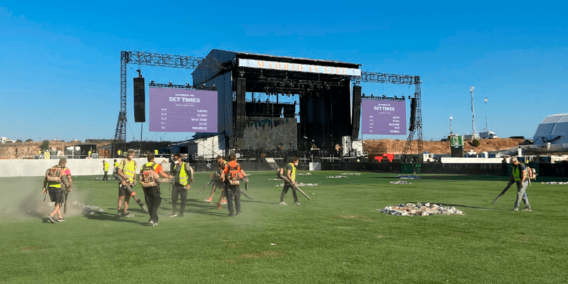 claves en la limpieza para eventos workout events