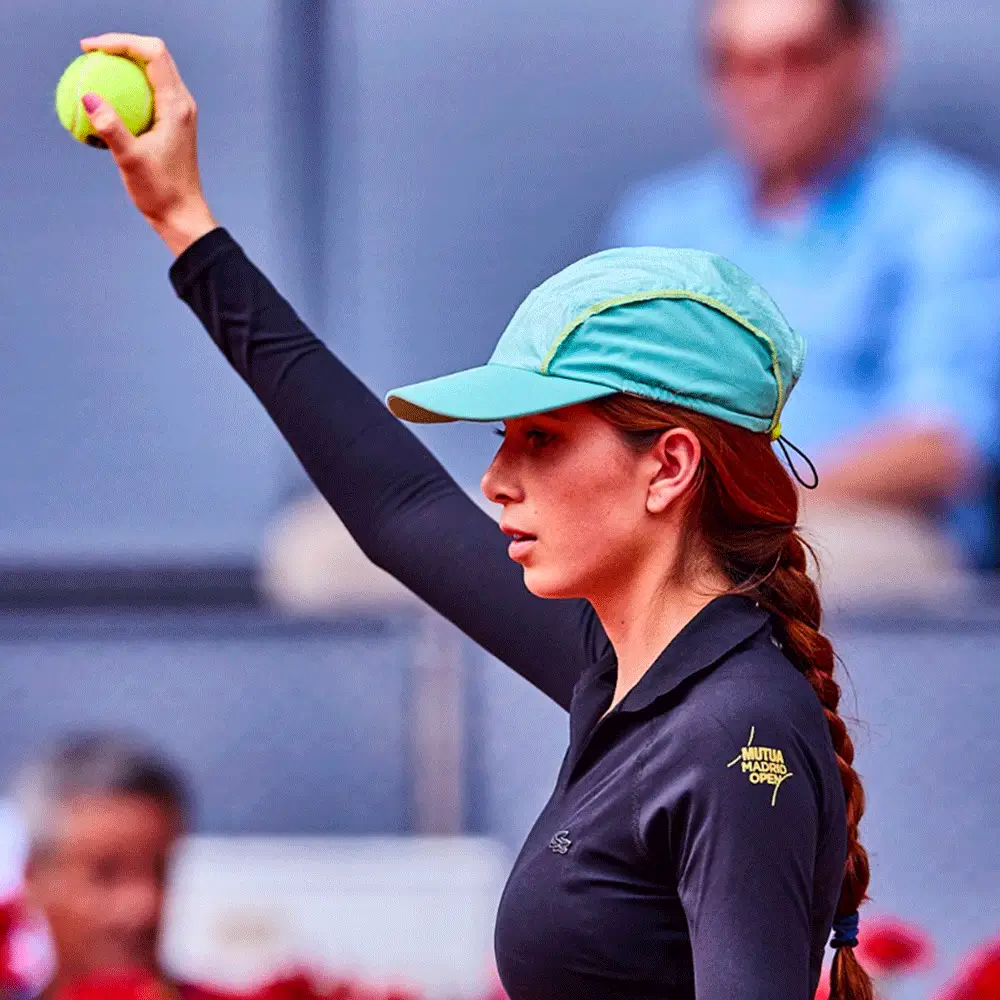 modelo recogepelotas mutua madrid open workout