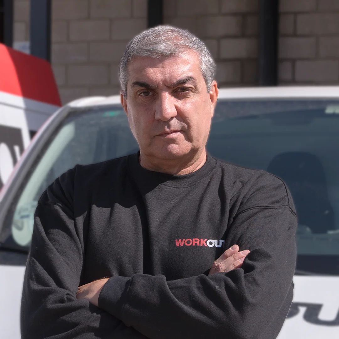 jaime gomez coordinador centro logistico workout