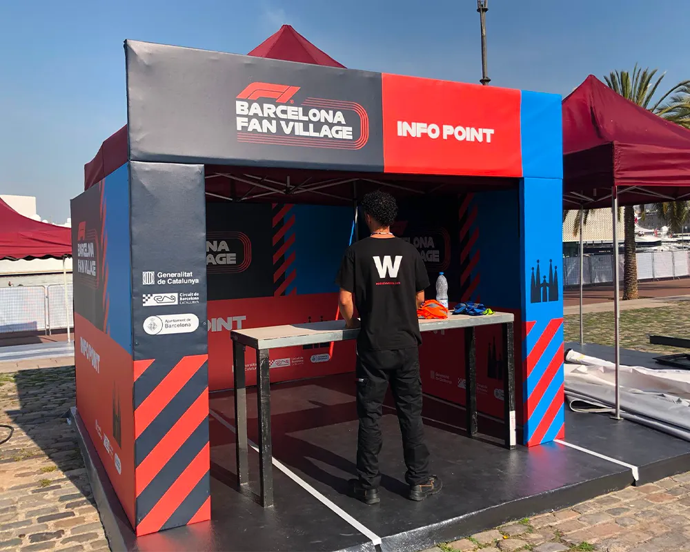 formel 1 service-assistenten barcelona