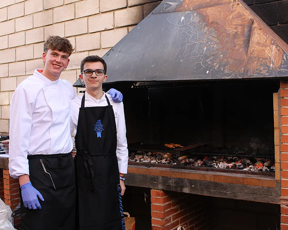 ayudantes cocina workout eventos