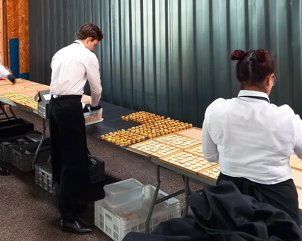 Catering-Assistenten für Veranstaltungen