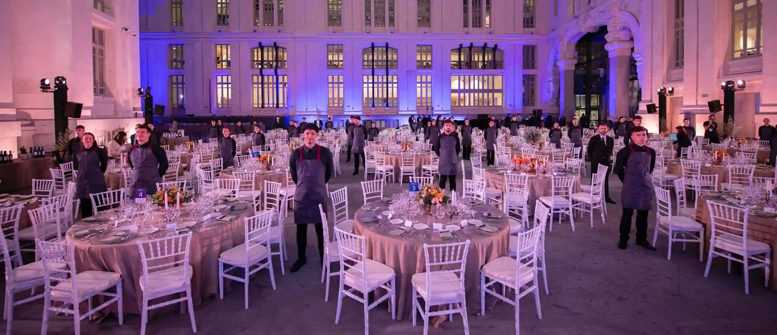 Gala-Dinner für Mitarbeiter