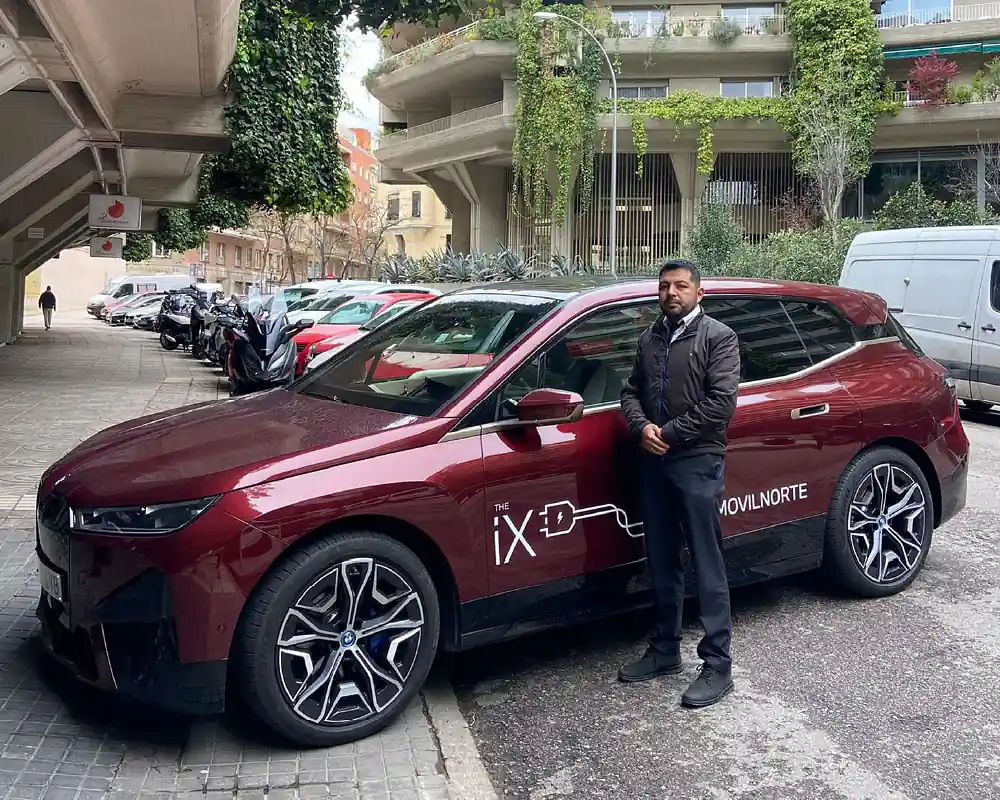 Conductor de eventos chofer