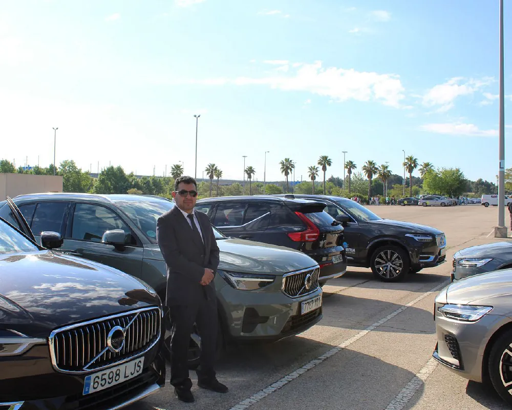 Conductores de eventos esperando