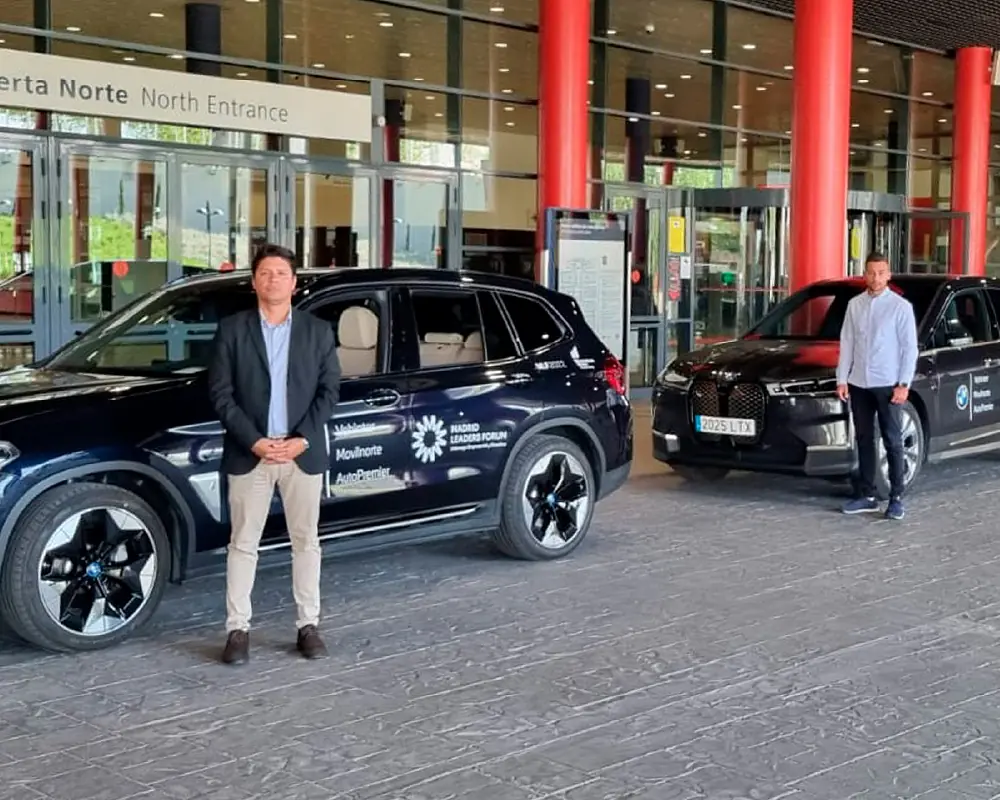 Conductores eventos esperando clientes