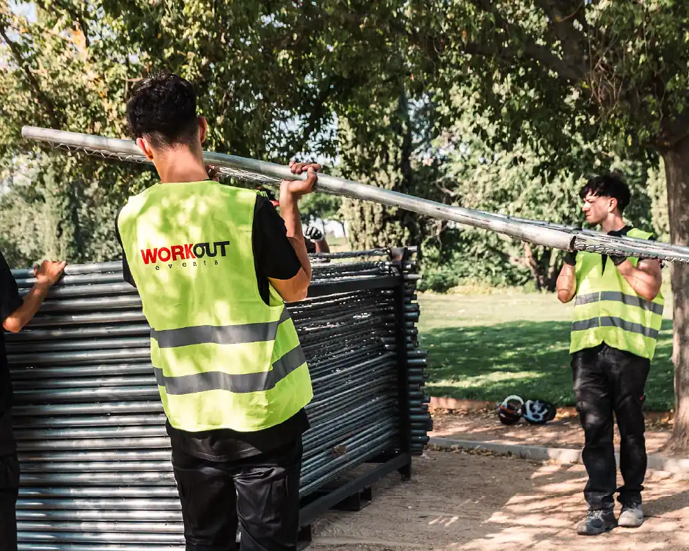 Personal hand basico en evento