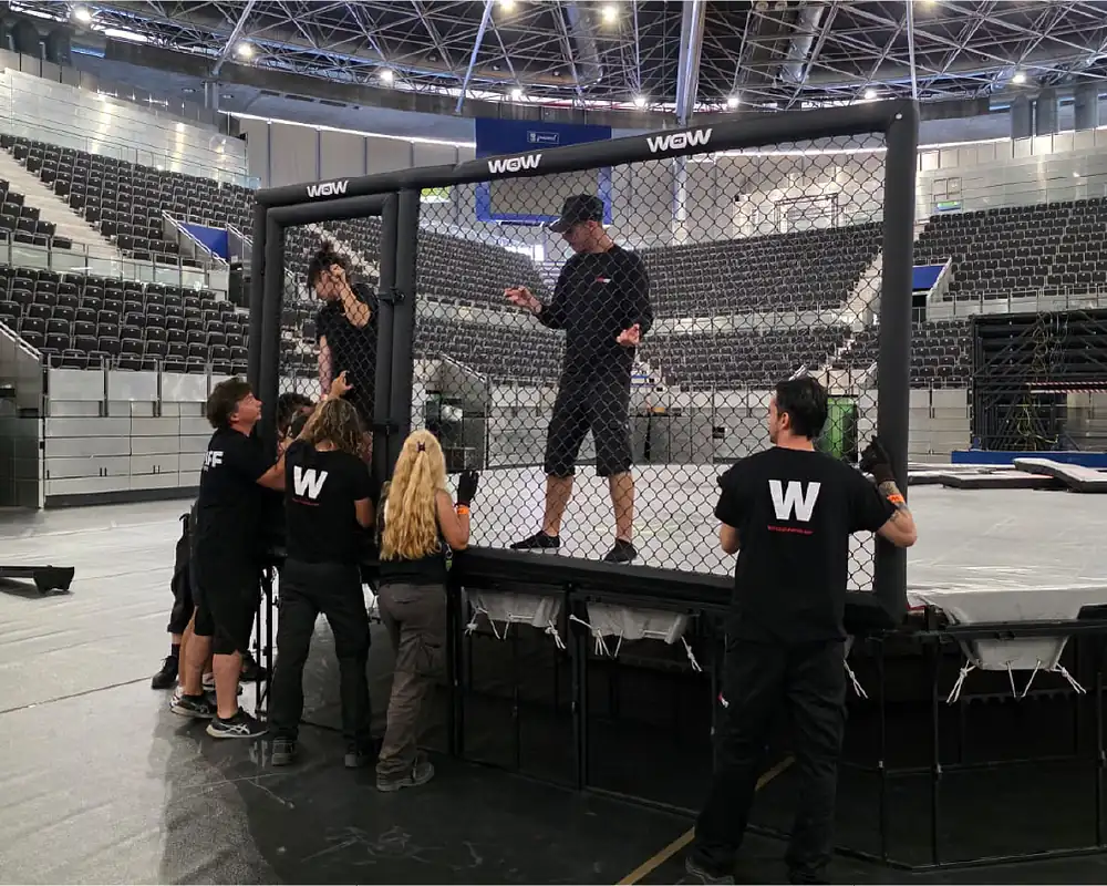 personal hand básico montando estructura