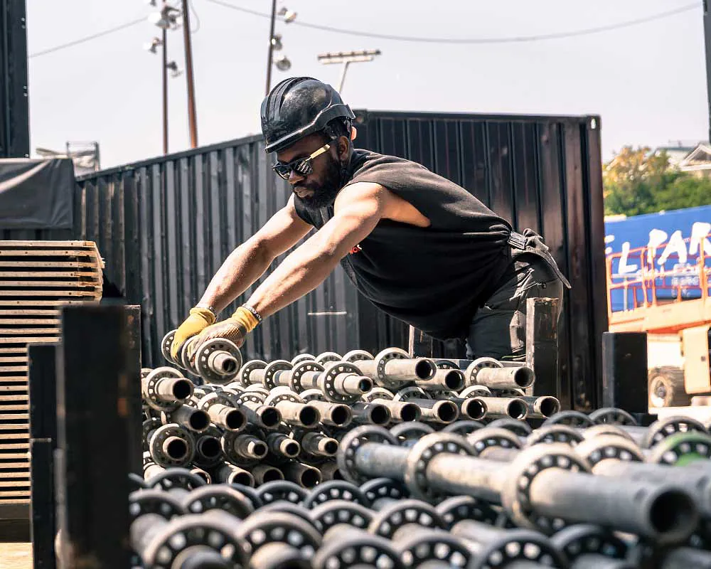 Personal montador de conciertos