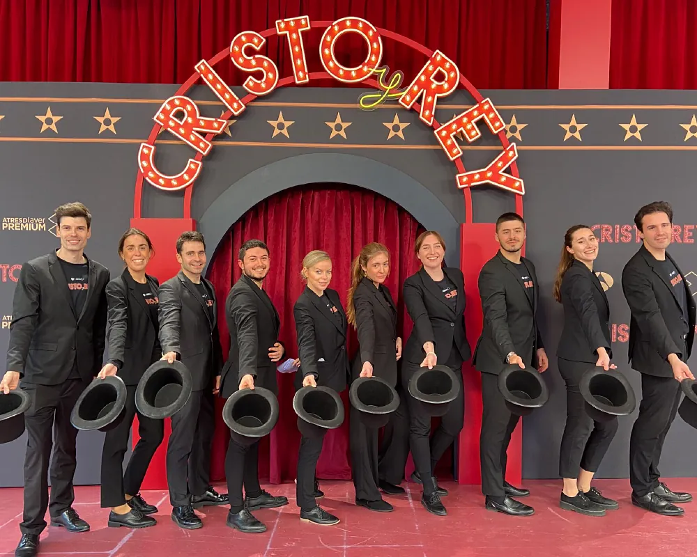 Acomodadores de eventos circo cristo rey