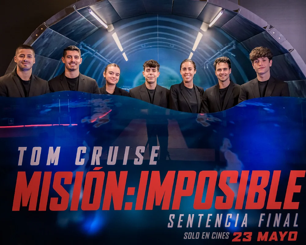 Acomodadores de eventos premiere mision imposible