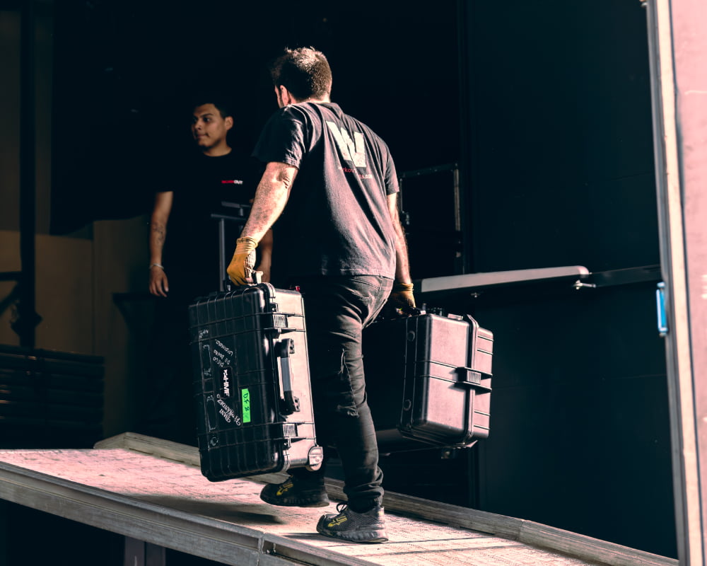 Logistik für das Training von Läufern