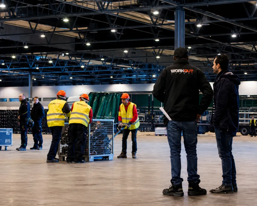 supervision of personnel for events
