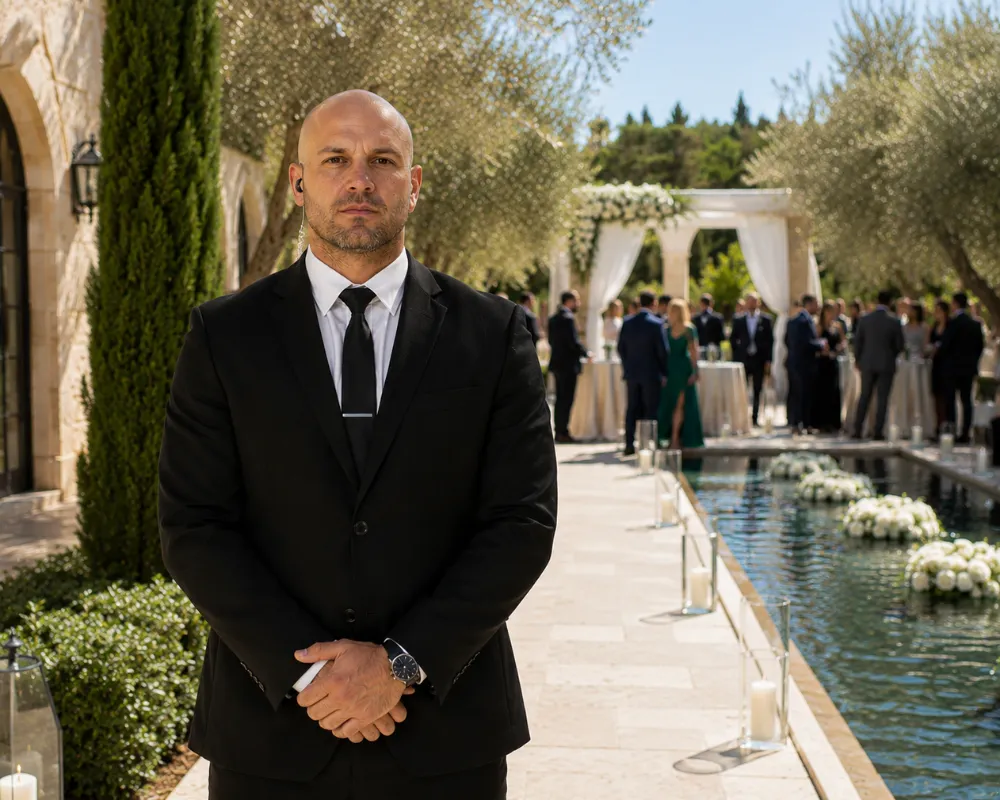 security personnel for weddings