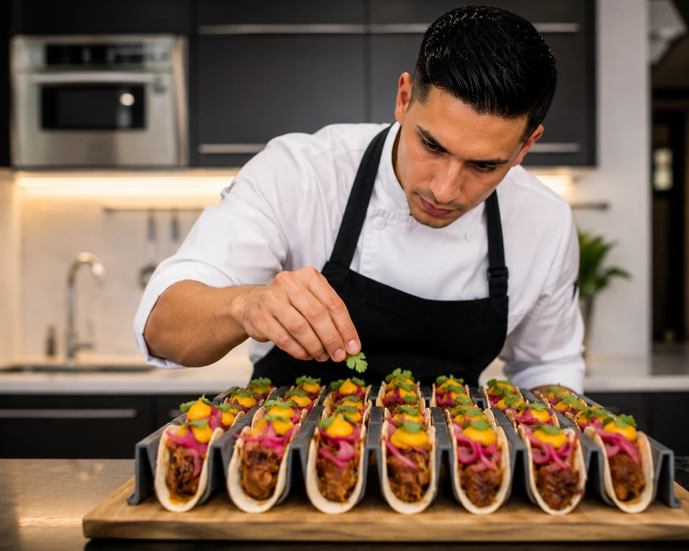 cocinero profesional para eventos