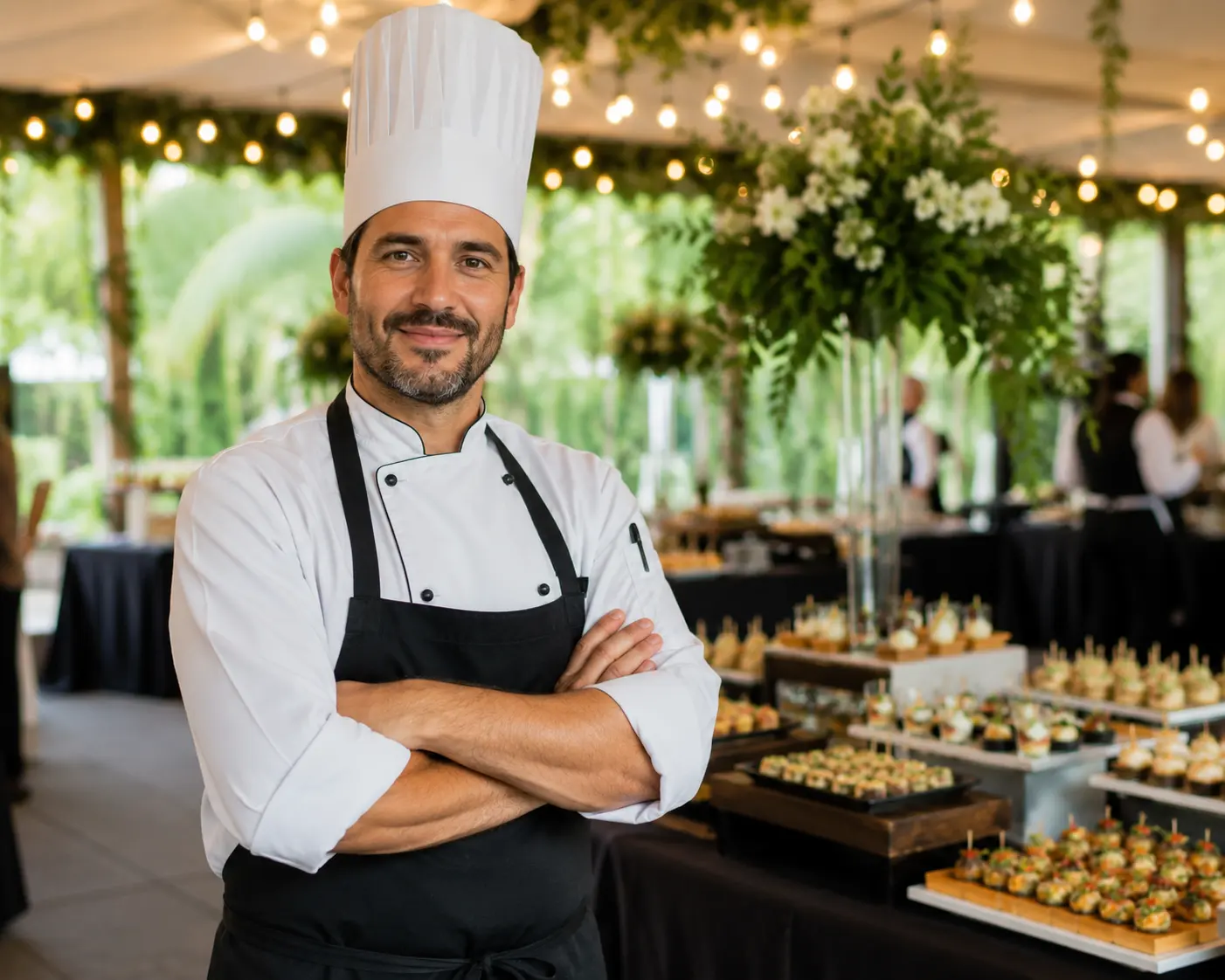 perfil chef para eventos workout events